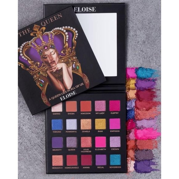🆕 Eloise The Queen Eye shadow Palette - 20 Shades - Picture 5 of 7
